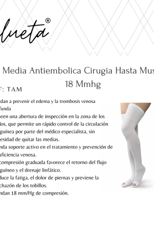 Media Antiembolica -40% cancelando en efectivo 60.000$