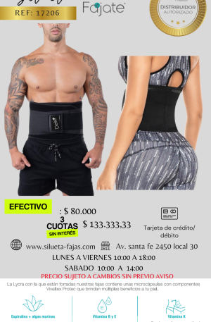 Cinturilla Avispa Unisex pago en efectivo -40% $ 80.000