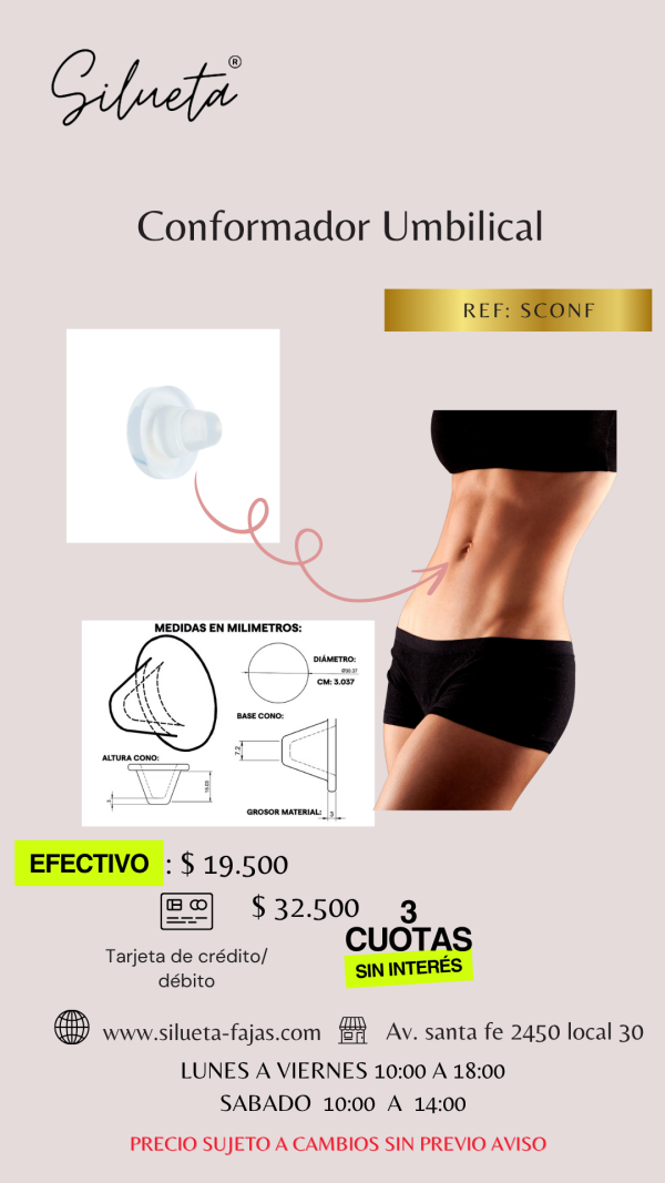Conformador de ombligo -40%  19.500